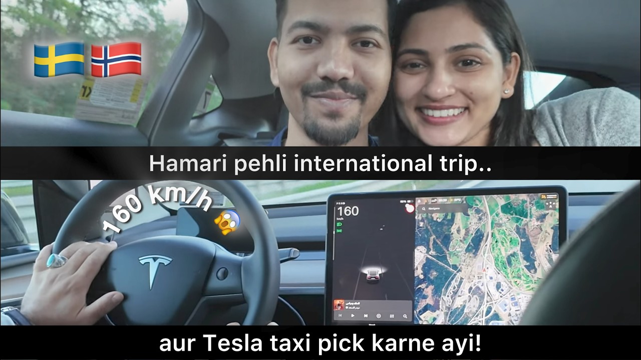 Indian couple travel beautiful countries | Sweden | Norway | Day-0