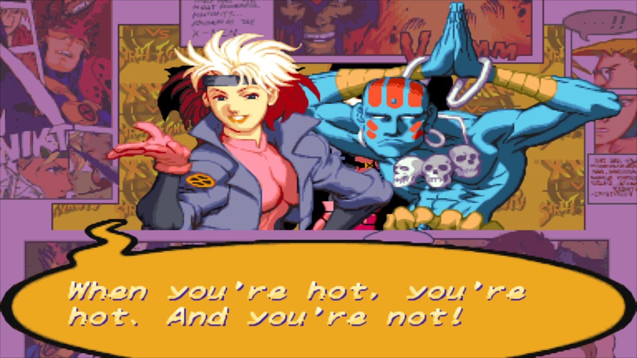 X-Men VS Street Fighter - Rogue/Dhalsim - Expert Difficulty Playthrough