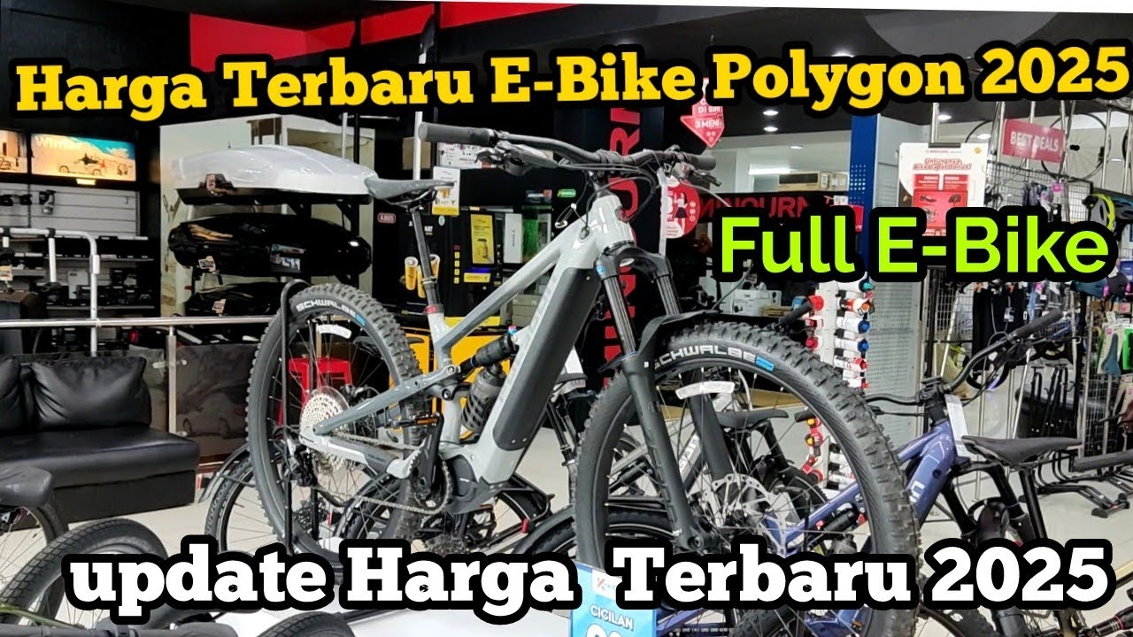 HARGA TERBARU SEPEDA E-BIKE POLYGON 2025 || HARGA SEPEDA TERBARU 2025