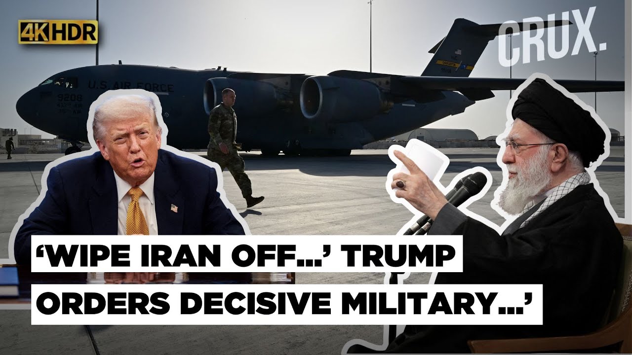 Iran Vows To ‘Cut Trump’s Hand’ As US ‘Plans Decisive Action’, Al Udeid Base Abuzz With KC-135s’ |4K