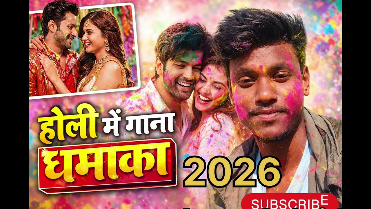 New Holi Song 2026 | DJ Holi Dance Song | Rang Barse Special | Bitu Rajbonshi OfficialNewHoliSong