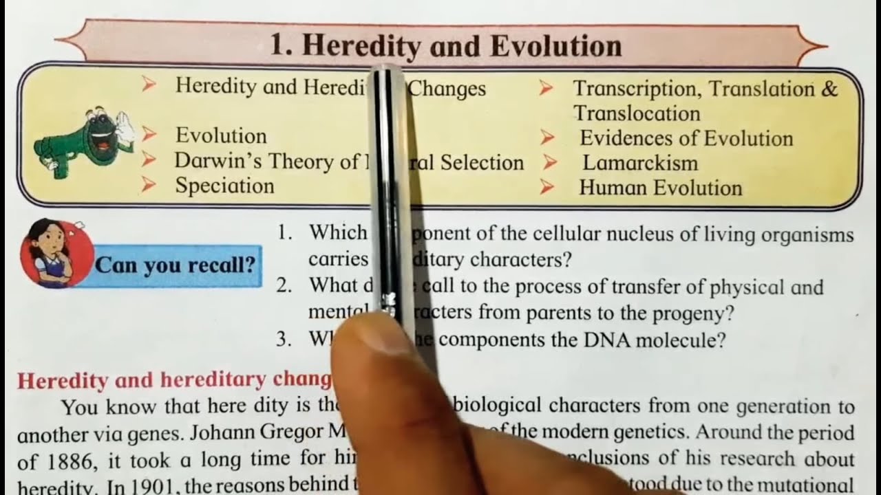 Class 10 Heredity & Evolution Science 2 Explanation in Hindi 10th SSC Maharashtra State Board Bio