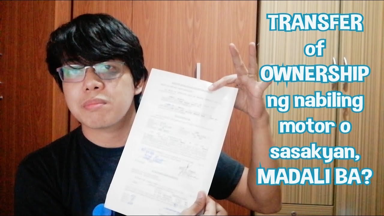 LTO Transfer of Ownership