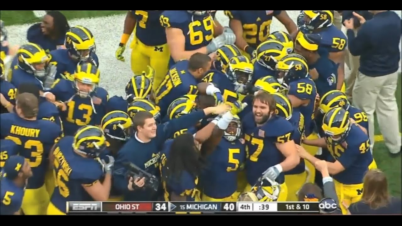 2011: Michigan 40 Ohio State 34