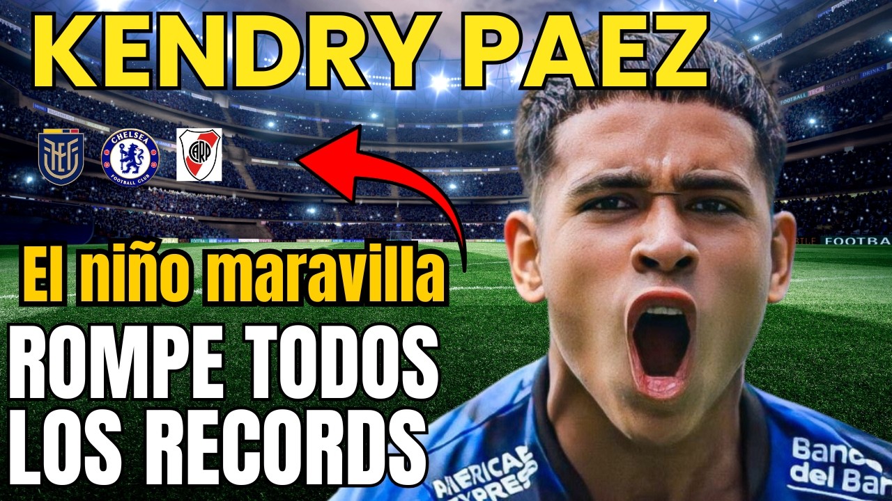 “Con 15 años ya hizo historia… Kendry Páez no es normal”