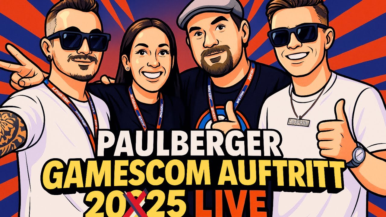 🔥 Gamescom 2025 – Live Auftritt von Sato Masterfog & Cookie am Paulberger Stand 🔥