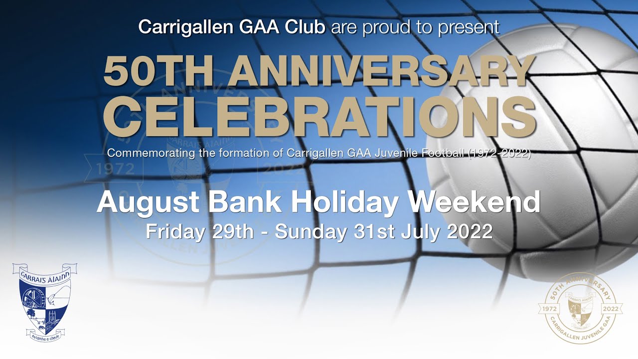 Carrigallen GAA Club 50th Anniversary | Video Messages