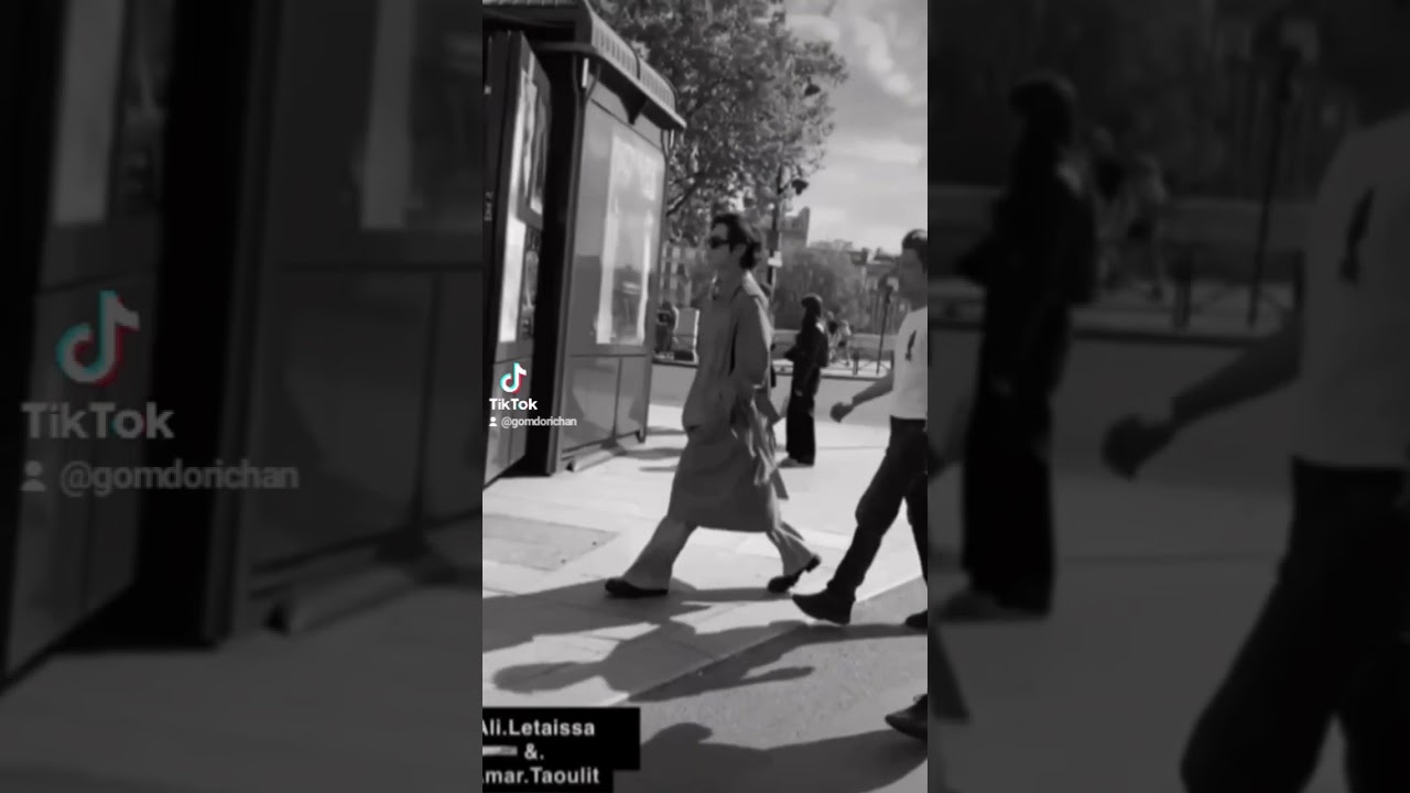 Taehyung spotted at Paris 