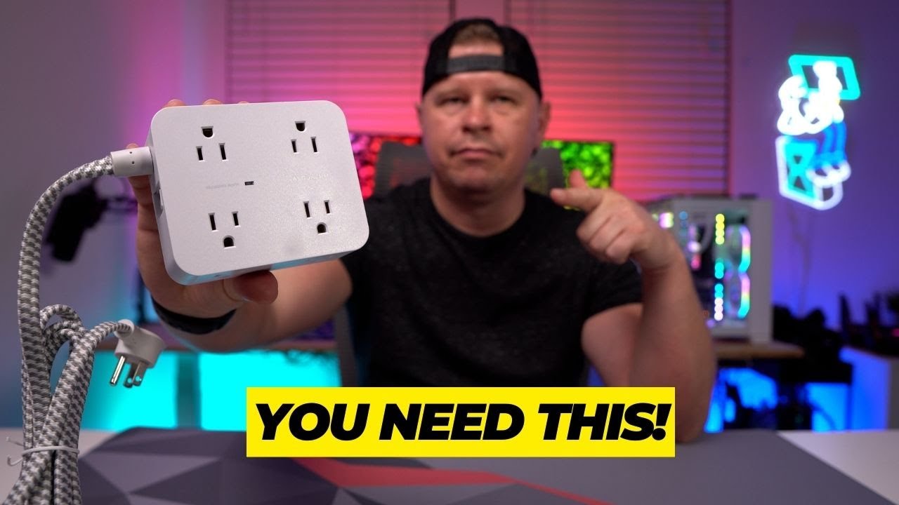 HANYCONY 8 Outlet Surge Protector Power Strip Review