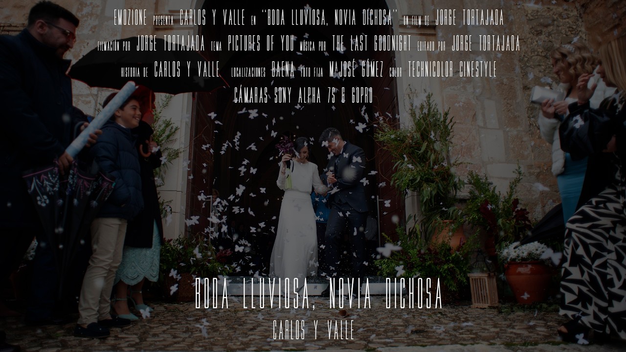 Video de boda en Baena, Carlos y Valle.