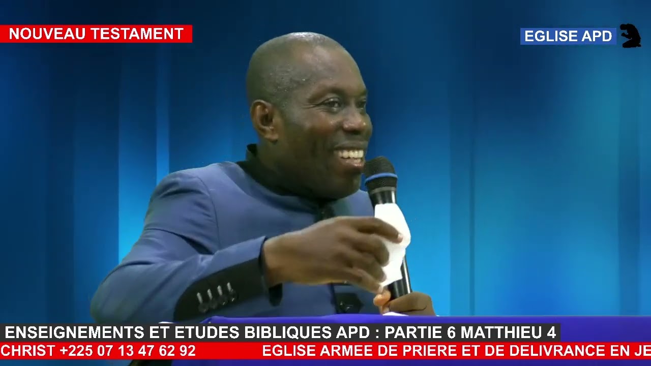 NT 06 ENSEIGNEMENTS ET ETUDES BIBLIQUES NOUVEAU TESTAMENT : PARTIE 06 MATHIEU 4