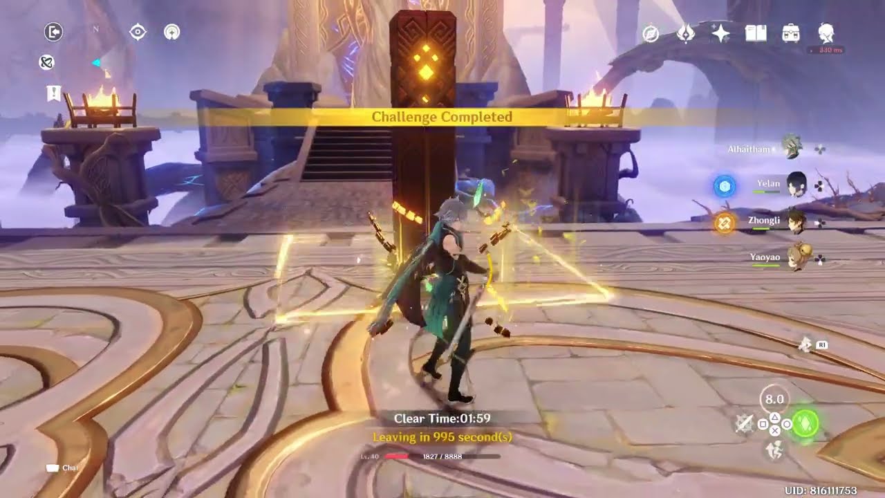 ALHAITHAM HOLD E SKILL PLUNGE BETTER THAN KEQING Genshin Impact