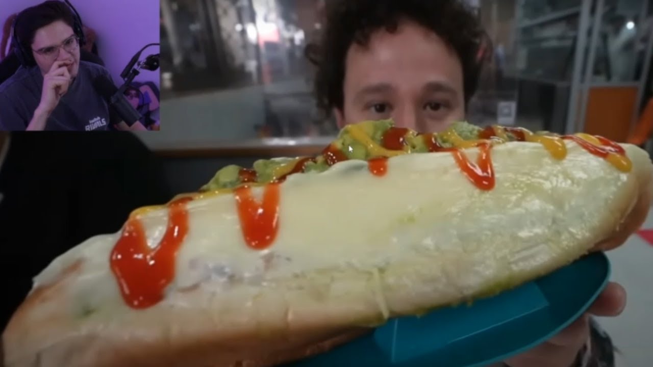 el mariana reacciona a luisito comunica probando tacos