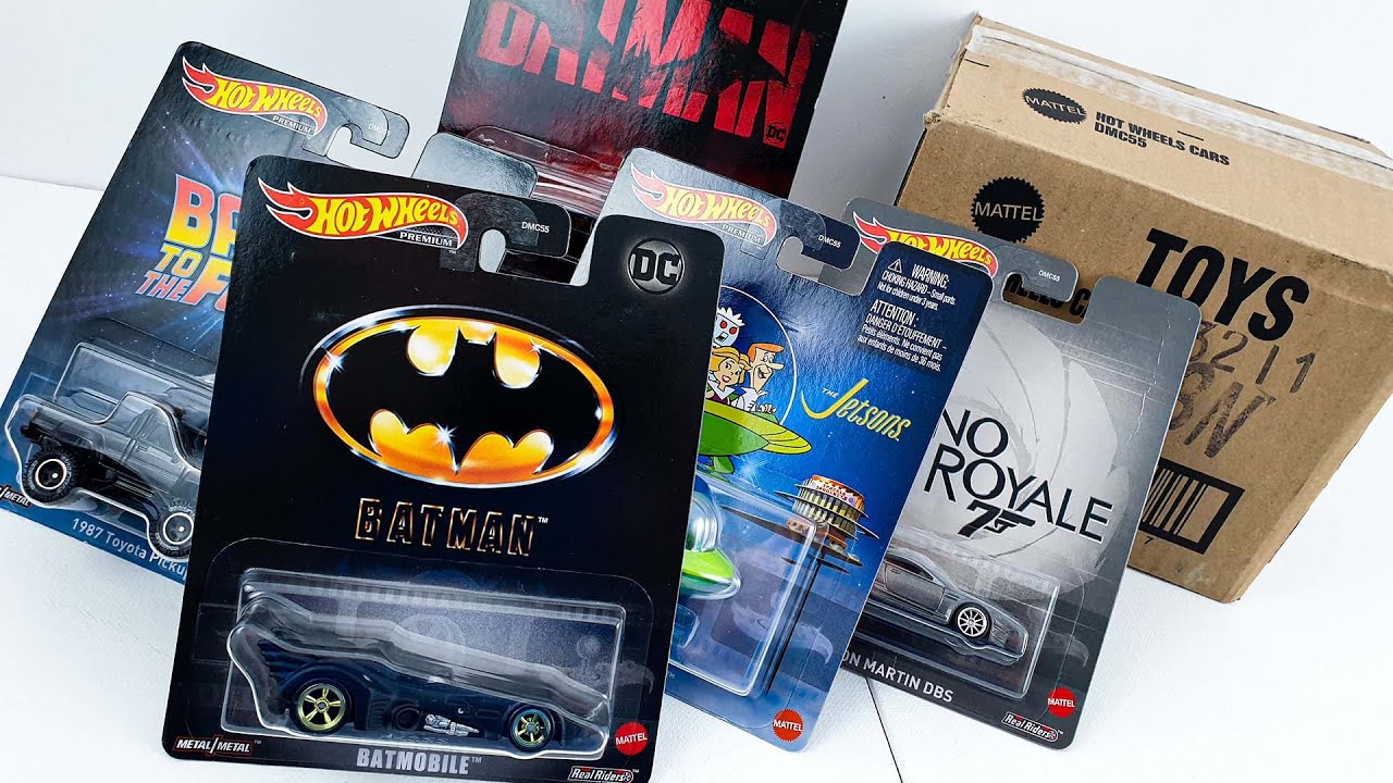 Unboxing Hot Wheels Entertainment MIX 1 Premium Case