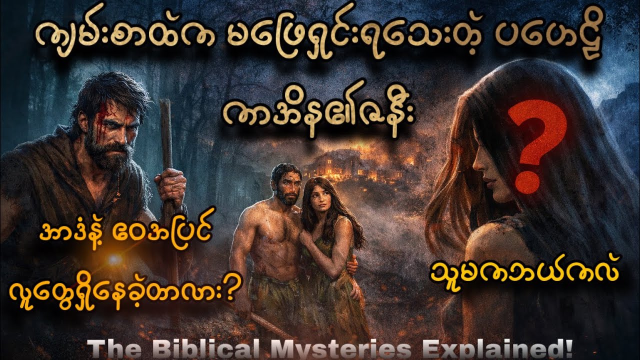 ကျမ်းစာထဲကမဖြေရှင်းရသေးတဲ့ ပဟေဠိ 