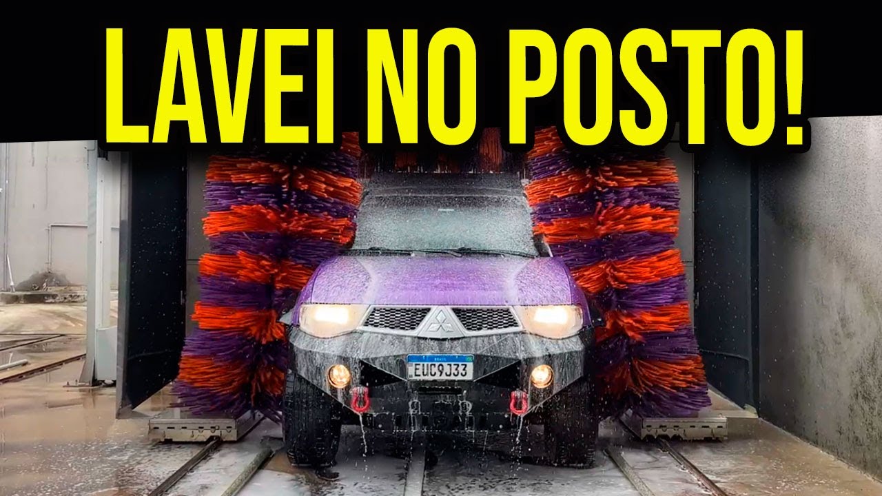 LAVA RÁPIDO DE POSTO: teria coragem de lavar seu carro?