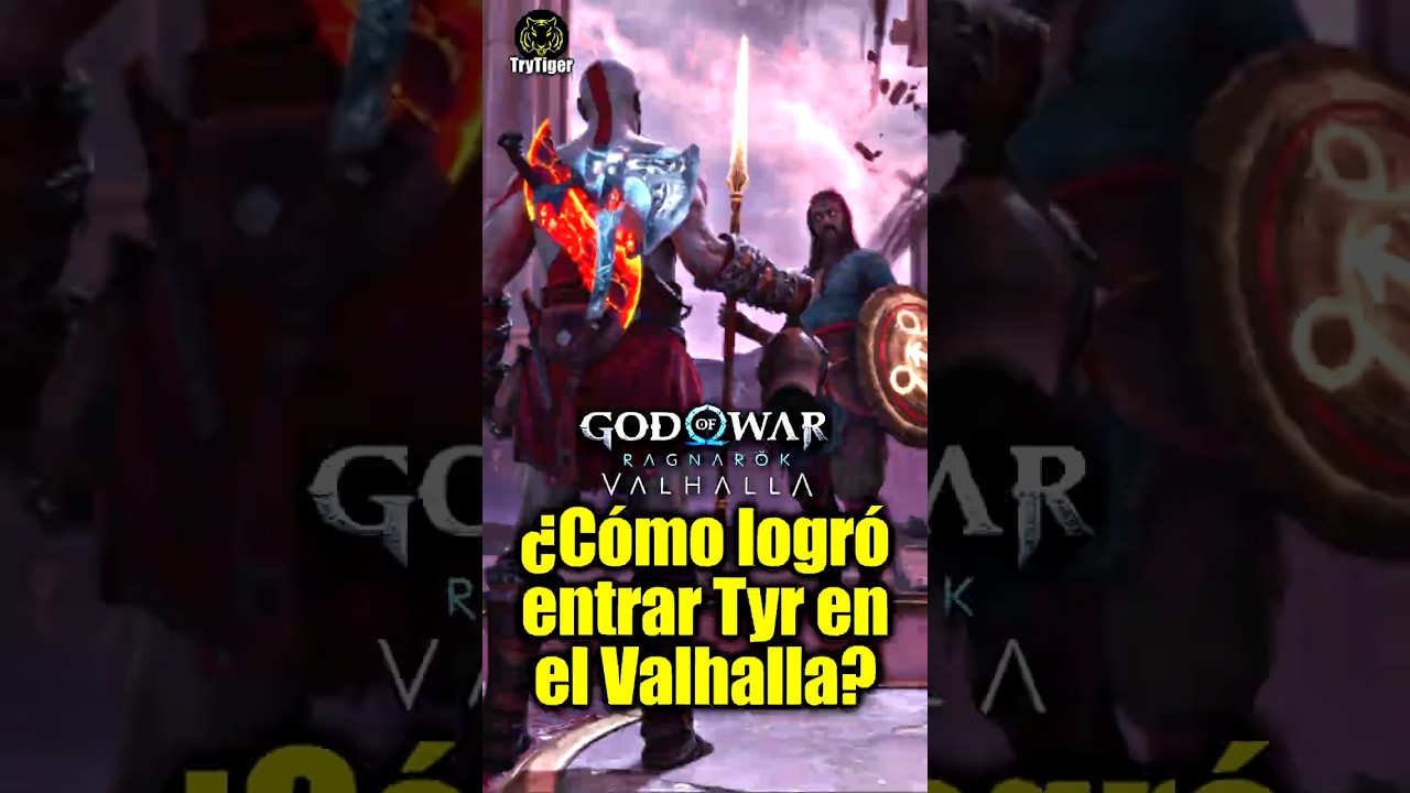 &iquest;C&oacute;mo Tyr logr&oacute; entrar al Valhalla? (God of War Ragnarok: Valhalla) 🔥 #trytiger #godofwar