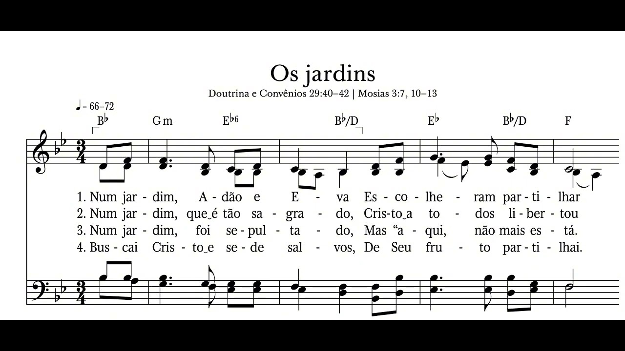 Os Jardins |🏡🪴Novos Hinos SUD 1210
