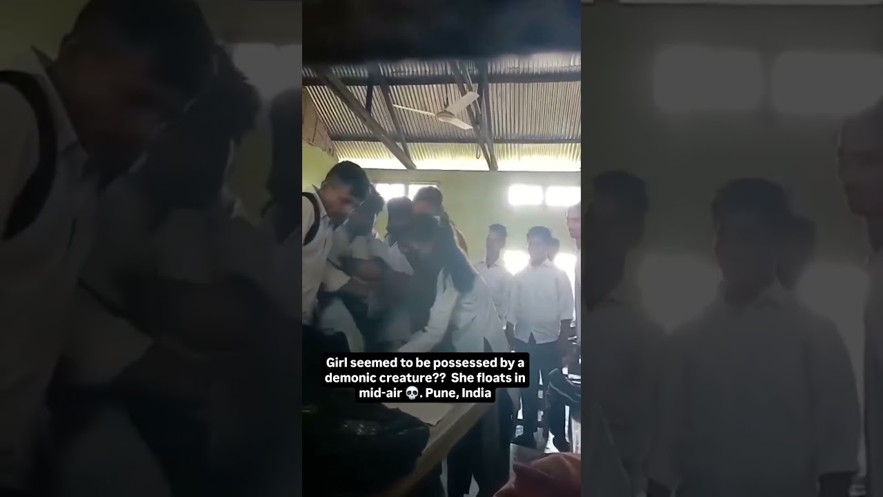School girl ghost attack 😯😱😨... #news #viral #bbc #bbcnews #pune #ghost