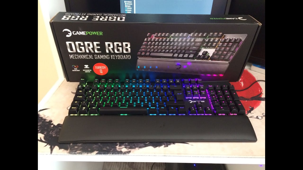 Gamepower Ogre Mavi Swıtch Mekanik Gaming Klavye İnceleme (KUTU A&Ccedil;ILIMI)