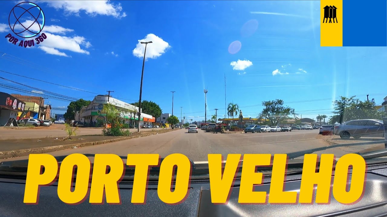 PORTO VELHO/RO, DRIVING, TOUR, PARTINDO DA AV. NAÇÕES UNIDAS ATÉ A R. GIOCONDA CUNIÃ.