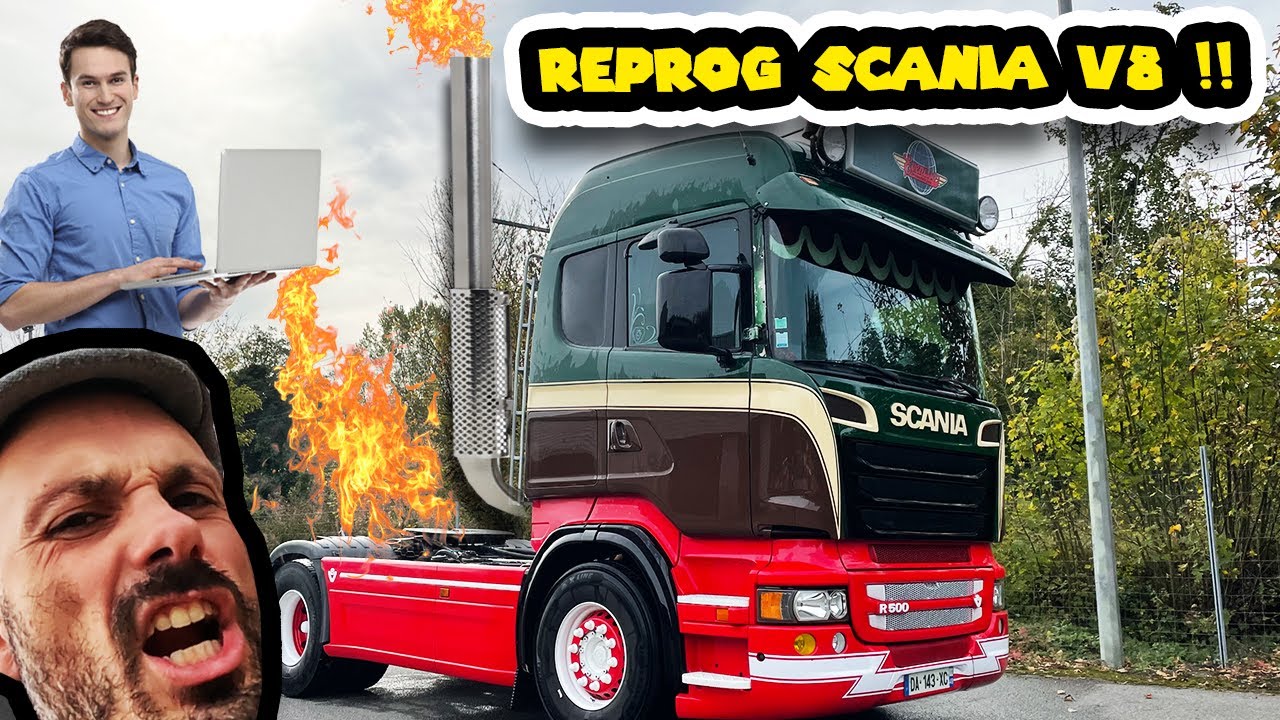 REPROG DE BOBBY MON SCANIA V8 !!