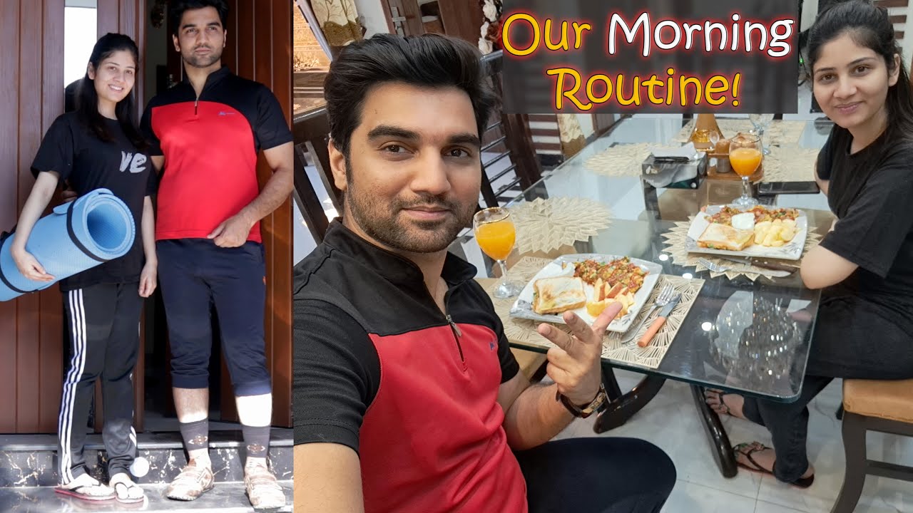 OUR REAL MORNING ROUTINE! | AREEJ NOMAN | MR NOMAN VLOGS 2023