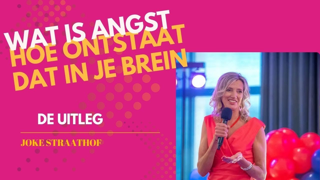 Wat is angst, hoe ontstaat dat, hoe werkt dat in je brein èn de oplossing