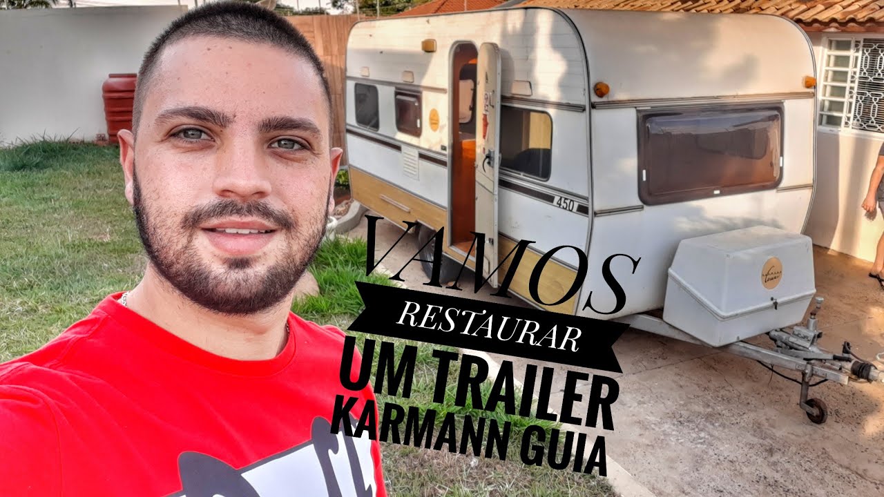 Vamos restaurar um Trailer KARMANN GHIA-  Bruno Mathias