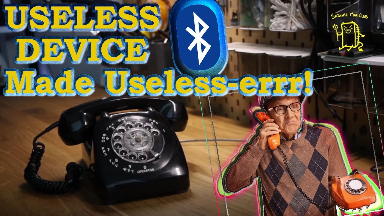 Useless Device - Rotary Phone to Bluetooth!
