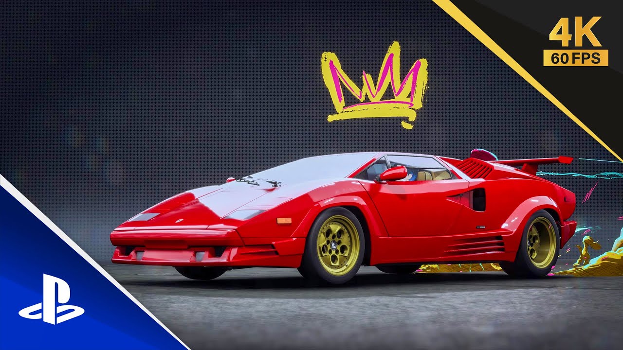 Lamborghini Countach | Street Race | NFS UNBOUND 4k 60fps PS5 Gameplay