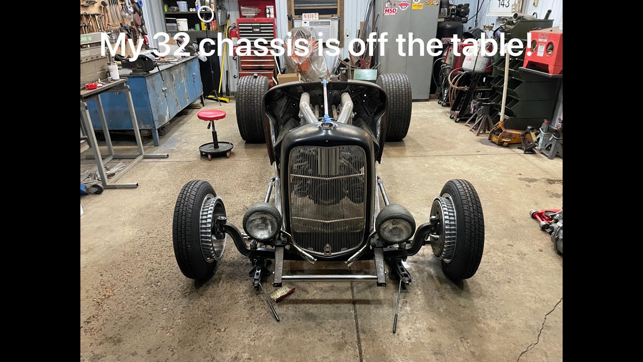 32 Ford finished chassis
