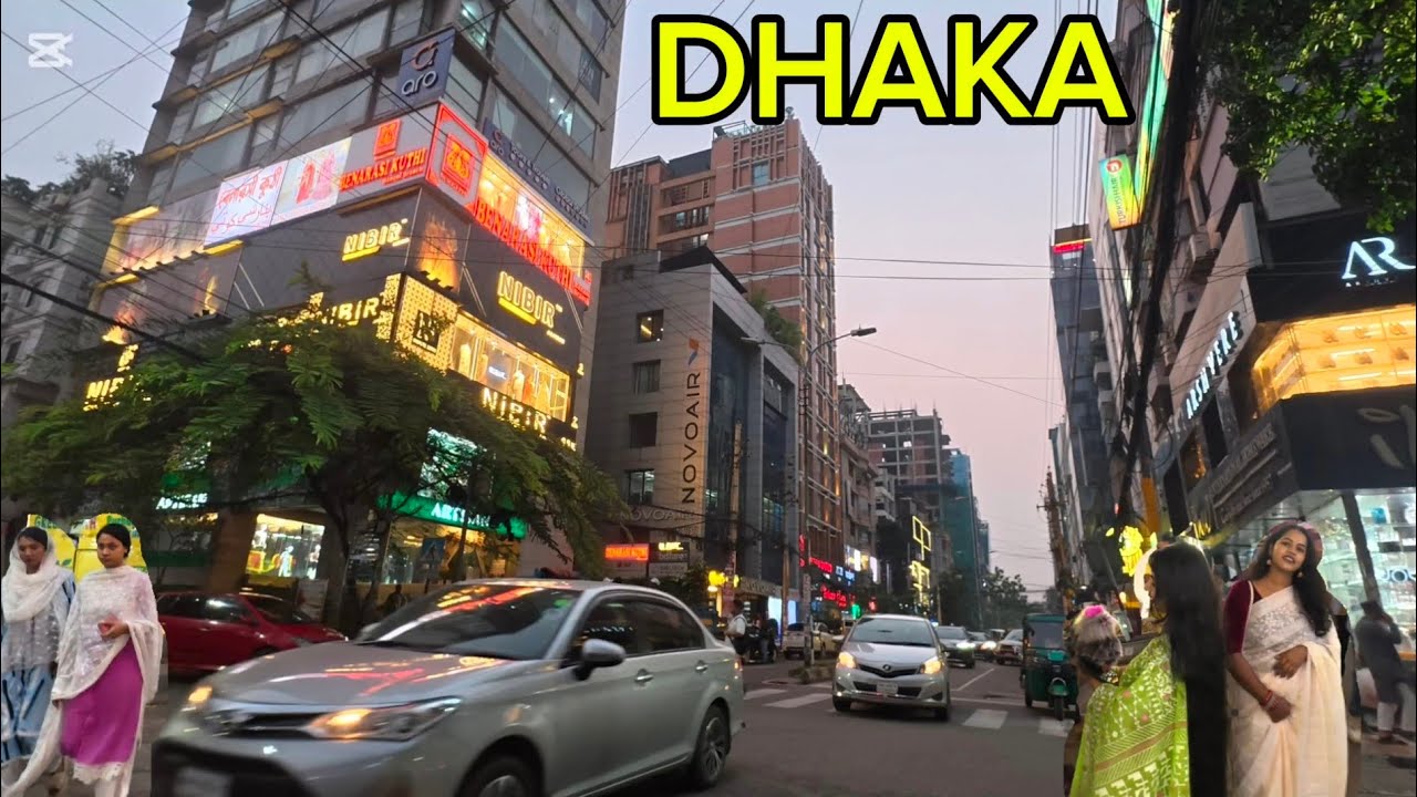 NEW DHAKA BANGLADESH|AMAZING UNSSEN WALKING TOUR 4K 60FPS 