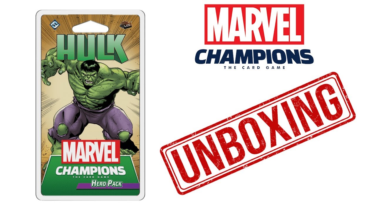 MARVEL CHAMPIONS | UNBOXING HULK