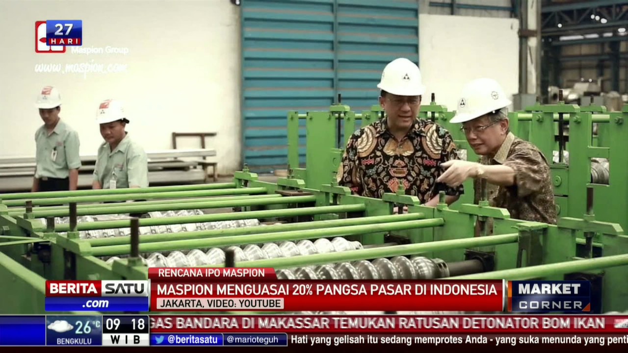 PT Maspion Siap Melantai di BEI