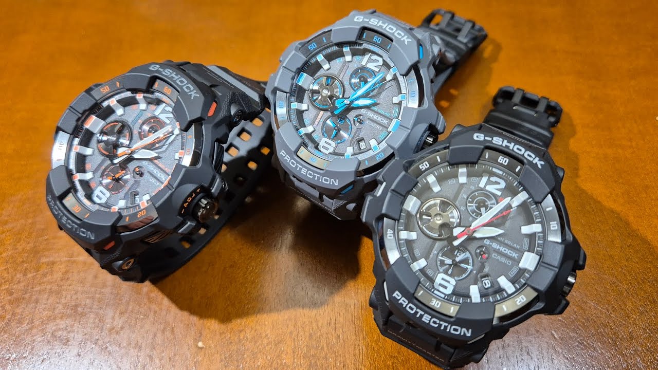 Casio G-Shock GR-B300-1A, GR-B300-1A4, GR-B300-8A2 GRAVITYMASTER - prezentacja i recenzja [PL]