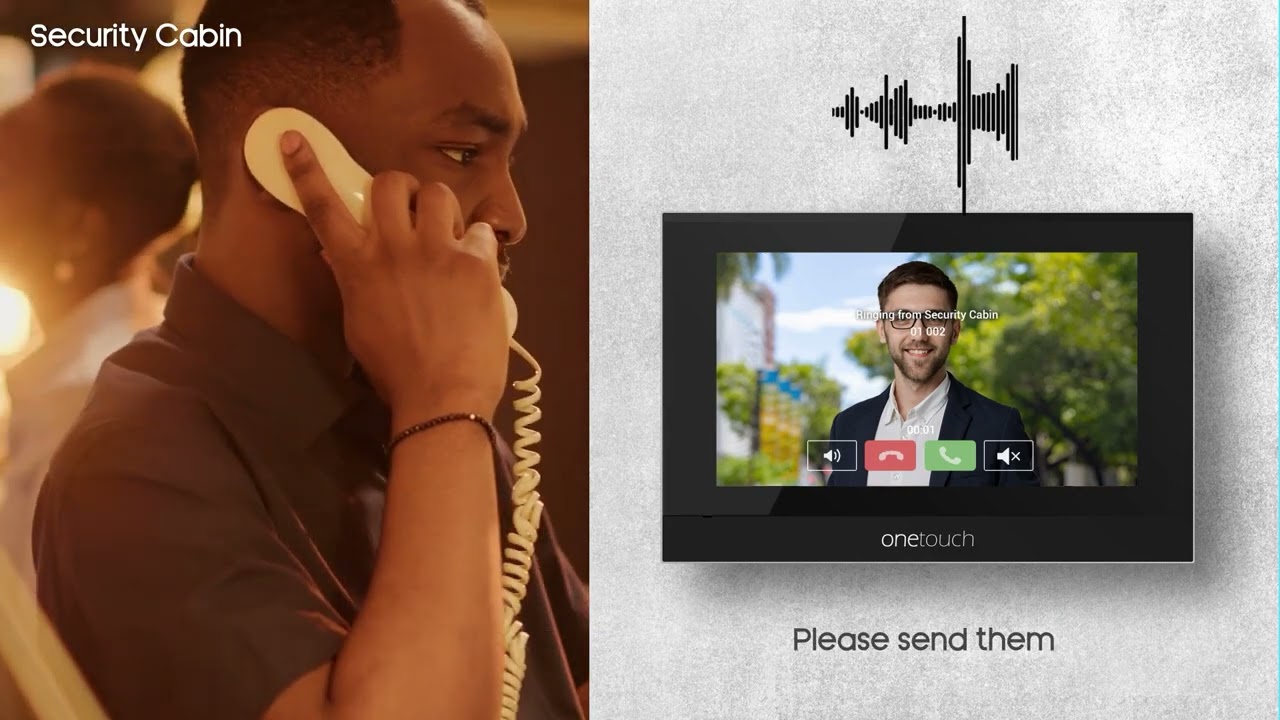 Seamless Intercom & Visitor Management with Onetouch Guard Management System