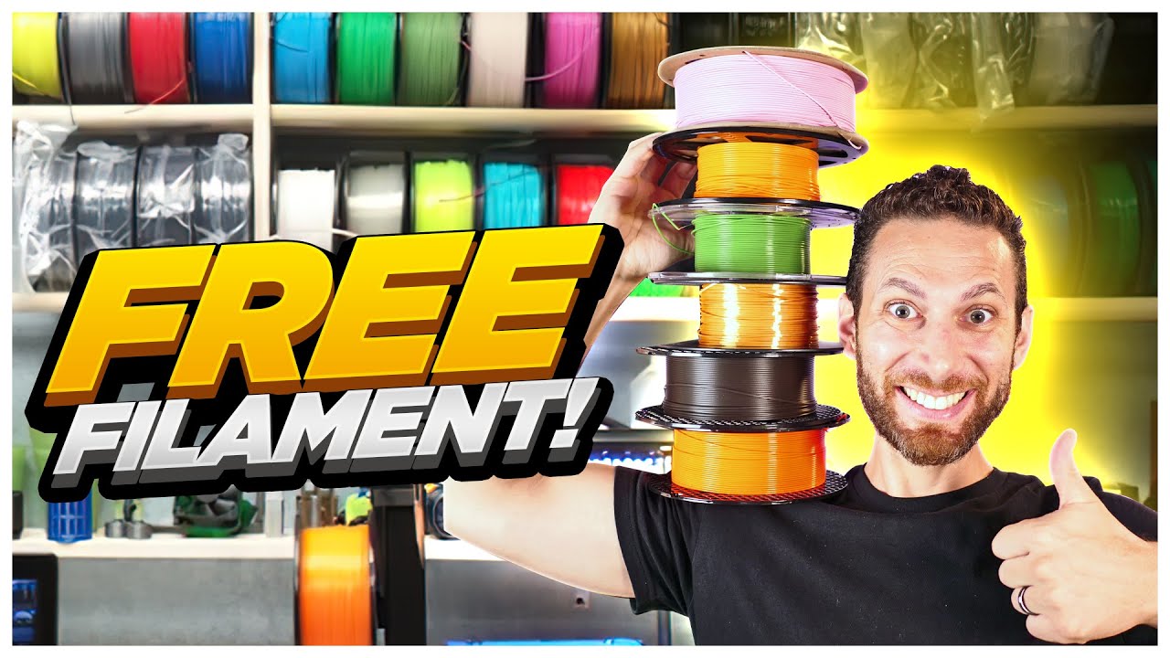 FREE 3D Printer Filament - For Printing Useful 3D Prints!