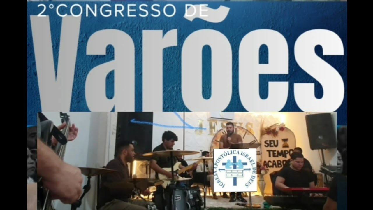 CONGRESSO Apresentação: Deus esta aqui, conversão 15, Foi na cruz, harpa 212, Cordeiro de Deus