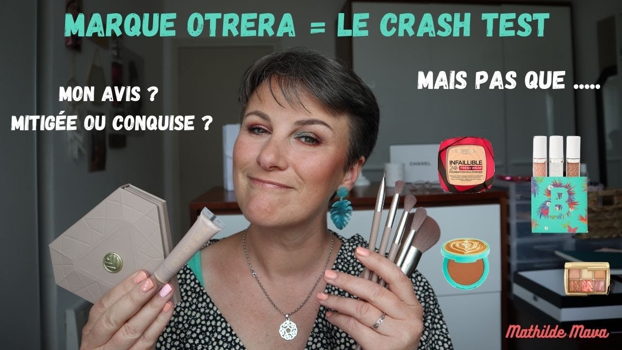 VIDEO236// CRASH TEST MARQUE OTRERA//FDT poudre l'infaillible//Gloss Youtopia//Coffee bronzer#otrera