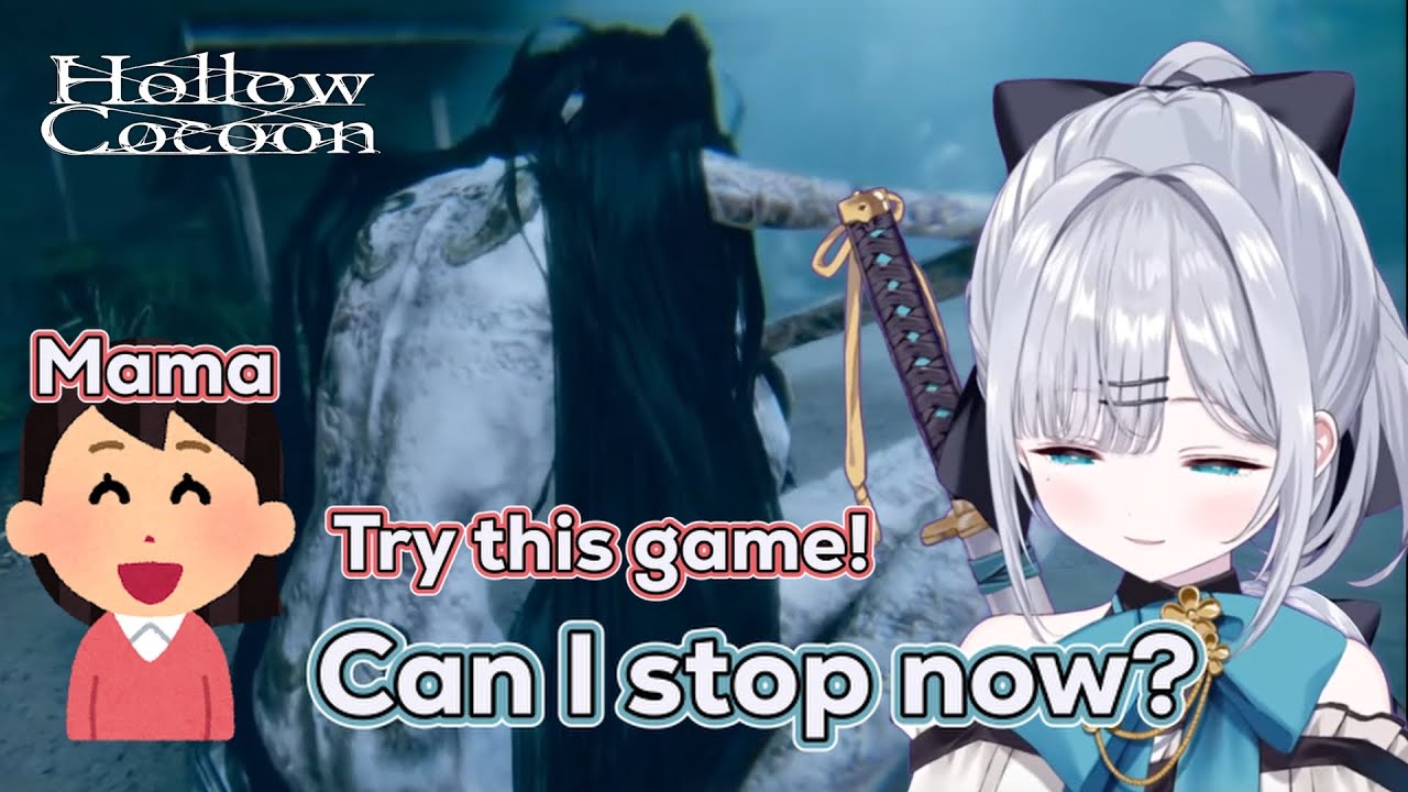 Sumire's Mom Got Her to Play a Horror Game【VSPO | ENG SUB】