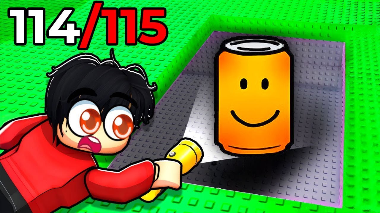 Finding EVERY Can in Roblox find the cans...