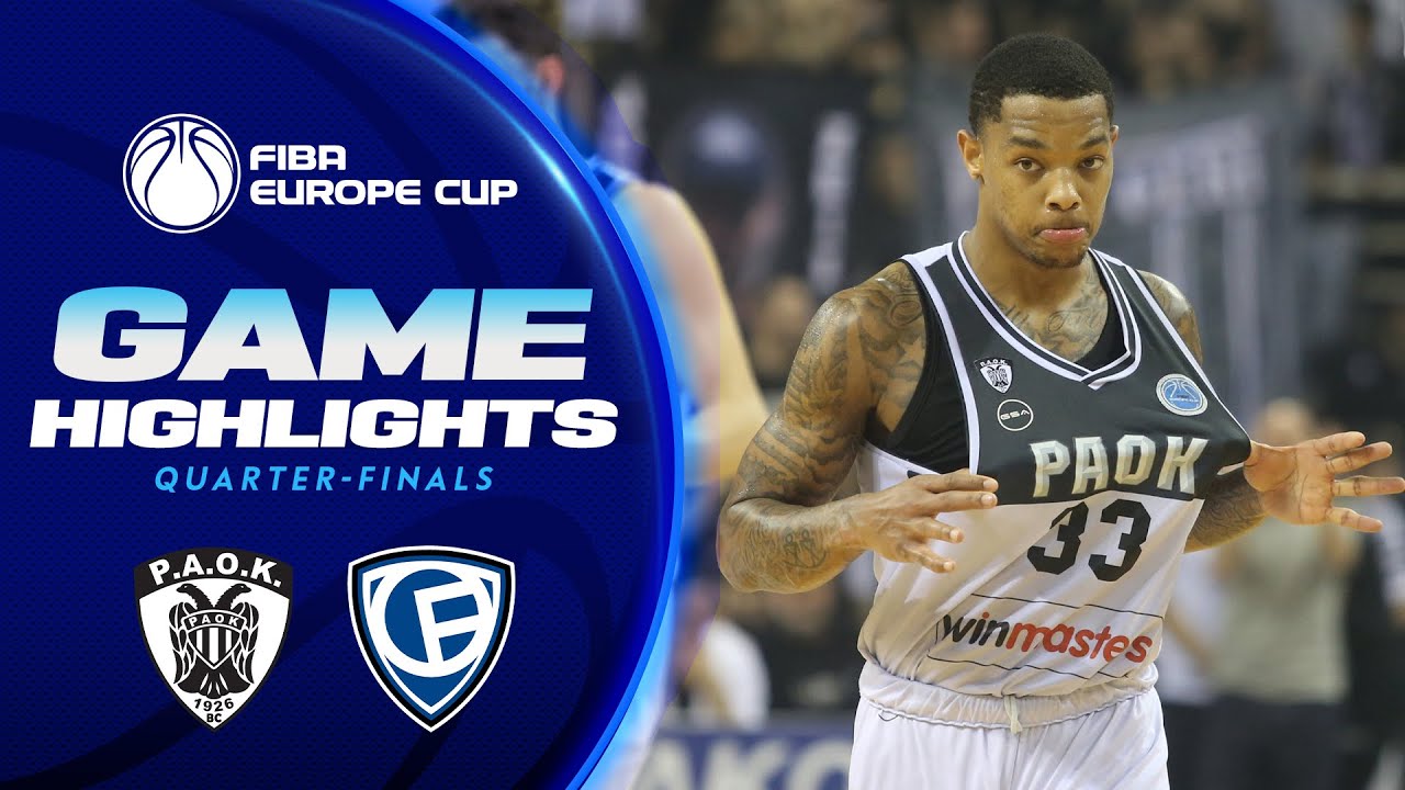 PAOK mateco v Fribourg Olympic | Highlights | FIBA Europe Cup 2024-25