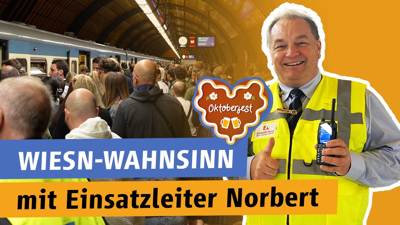 Ein Tag mit MVG-Großeinsatzleiter auf dem Münchner Oktoberfest