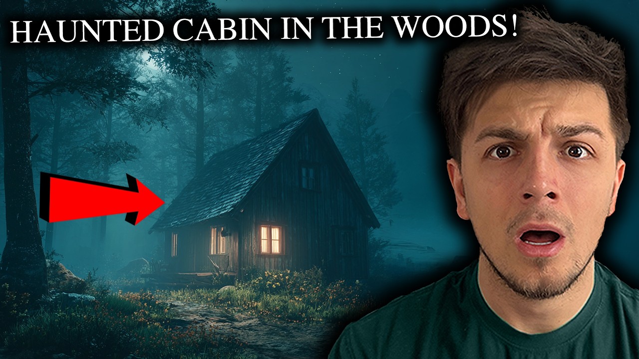 TERRIFYING EXPERIENCE WHILE FILMING HAUNTED DEMONIC CABIN IN THE WOODS (VERY SCARY)