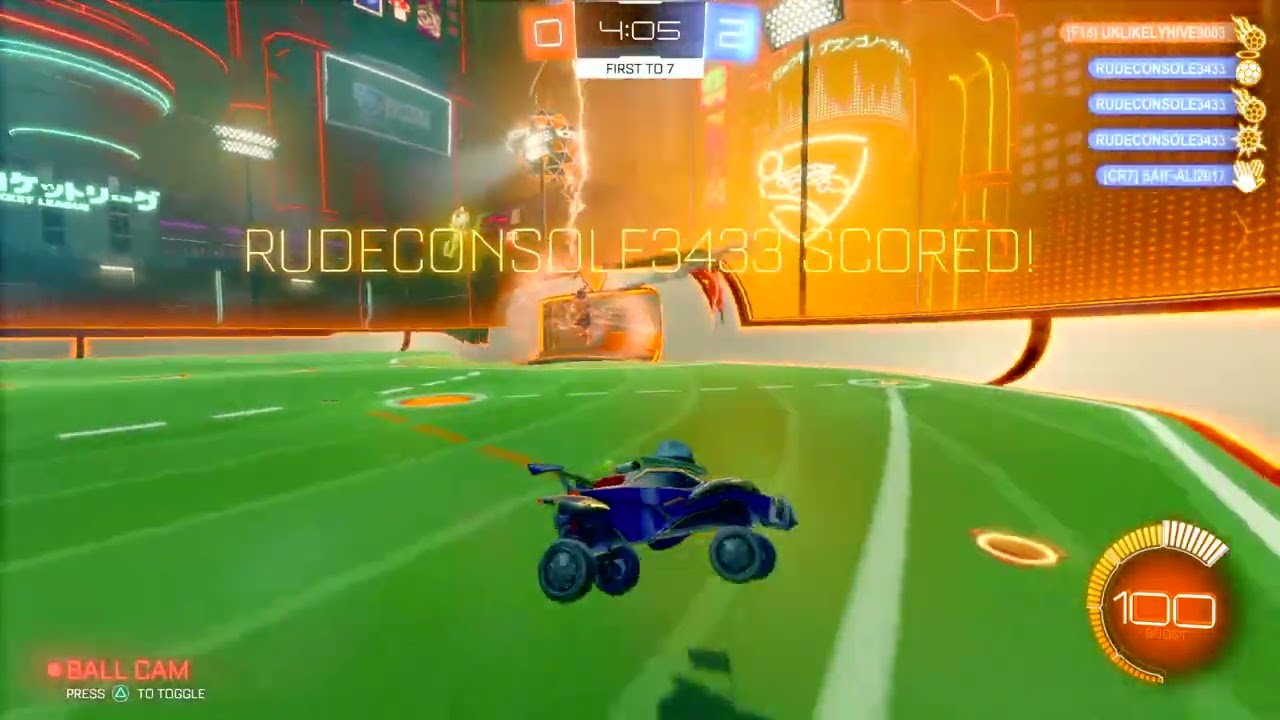 Rocket League®اسفين  علا القطع