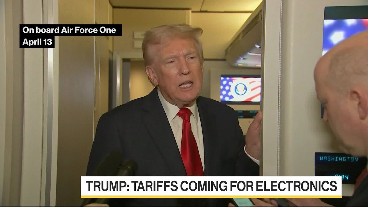 Trump Says Tariffs Will Be Coming for Electronics