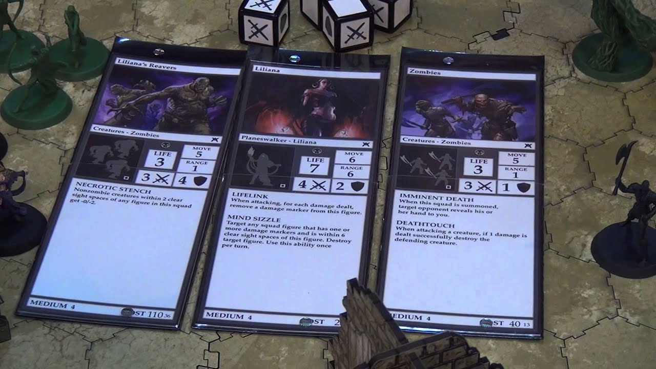 Magic: The Gathering Strategy Board Game &mdash; first look at Spiel 2014