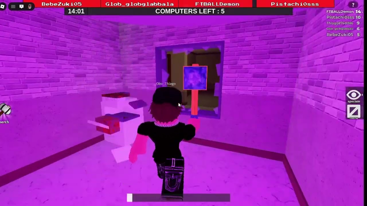 HOW DID HE HIT ME (FLEE THE FACILITY ROBLOX)