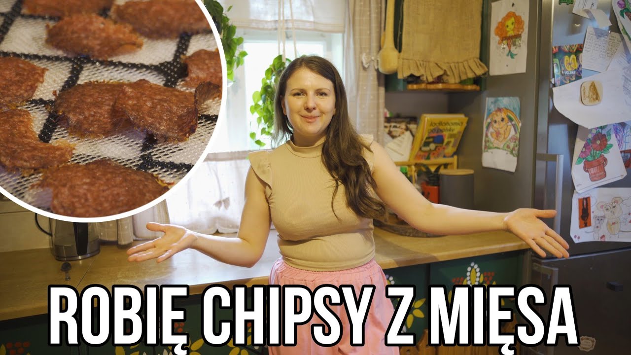 Te chipsy mięsne są chrupiące jak zwykłe chipsy!
